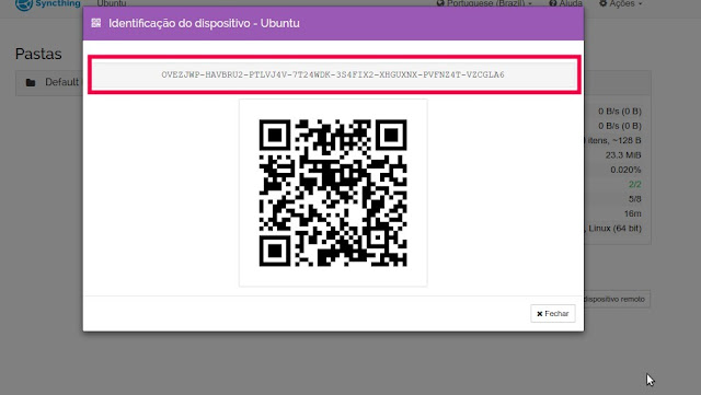 Syncthing ID Syncthing ID