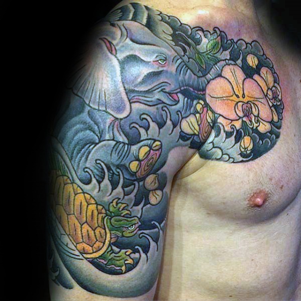 100 Sea Turtle Tattoos Images Amp Pictures 2019 Tortoise