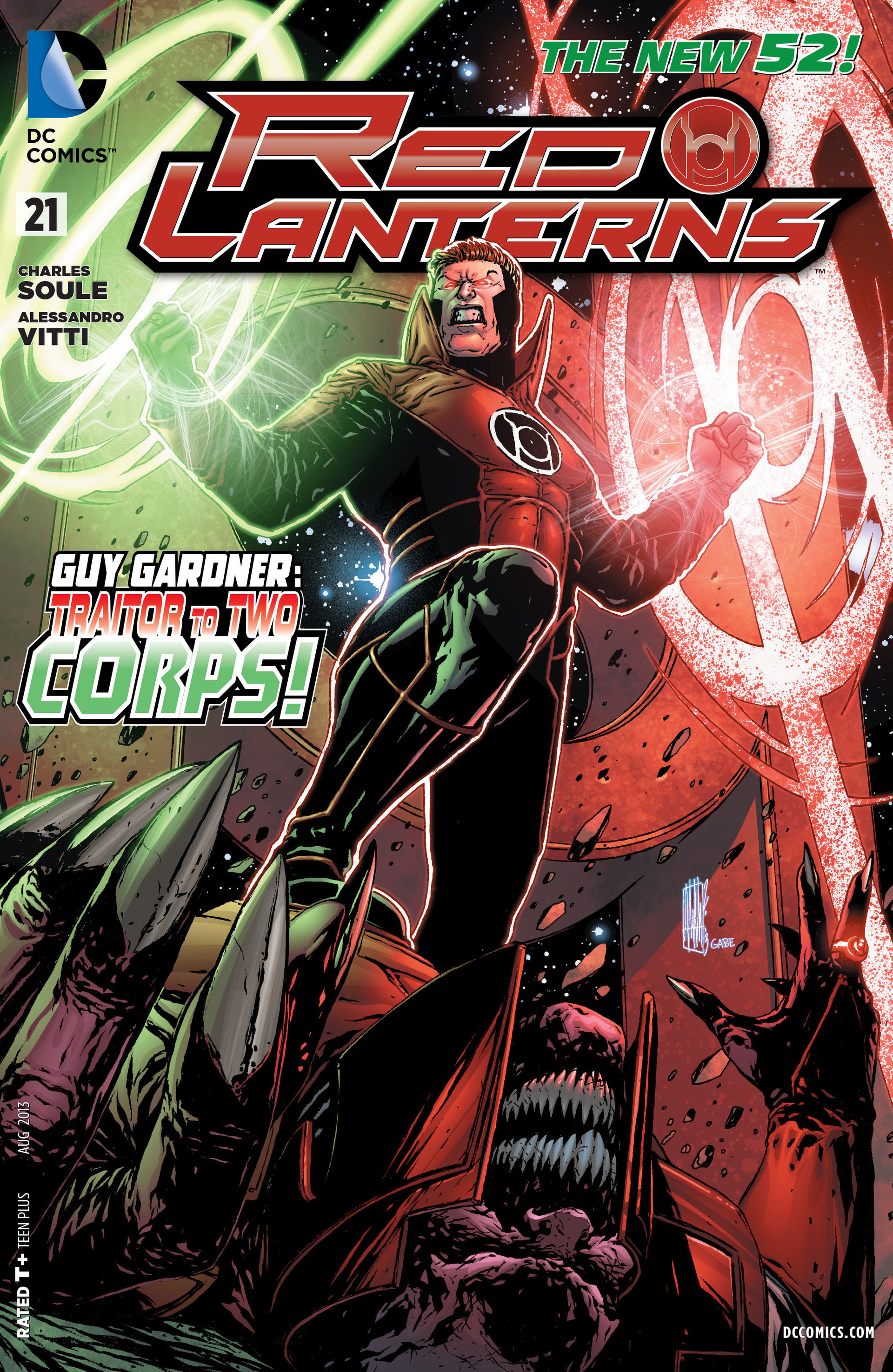 Read online Red Lanterns comic -  Issue #21 - 1