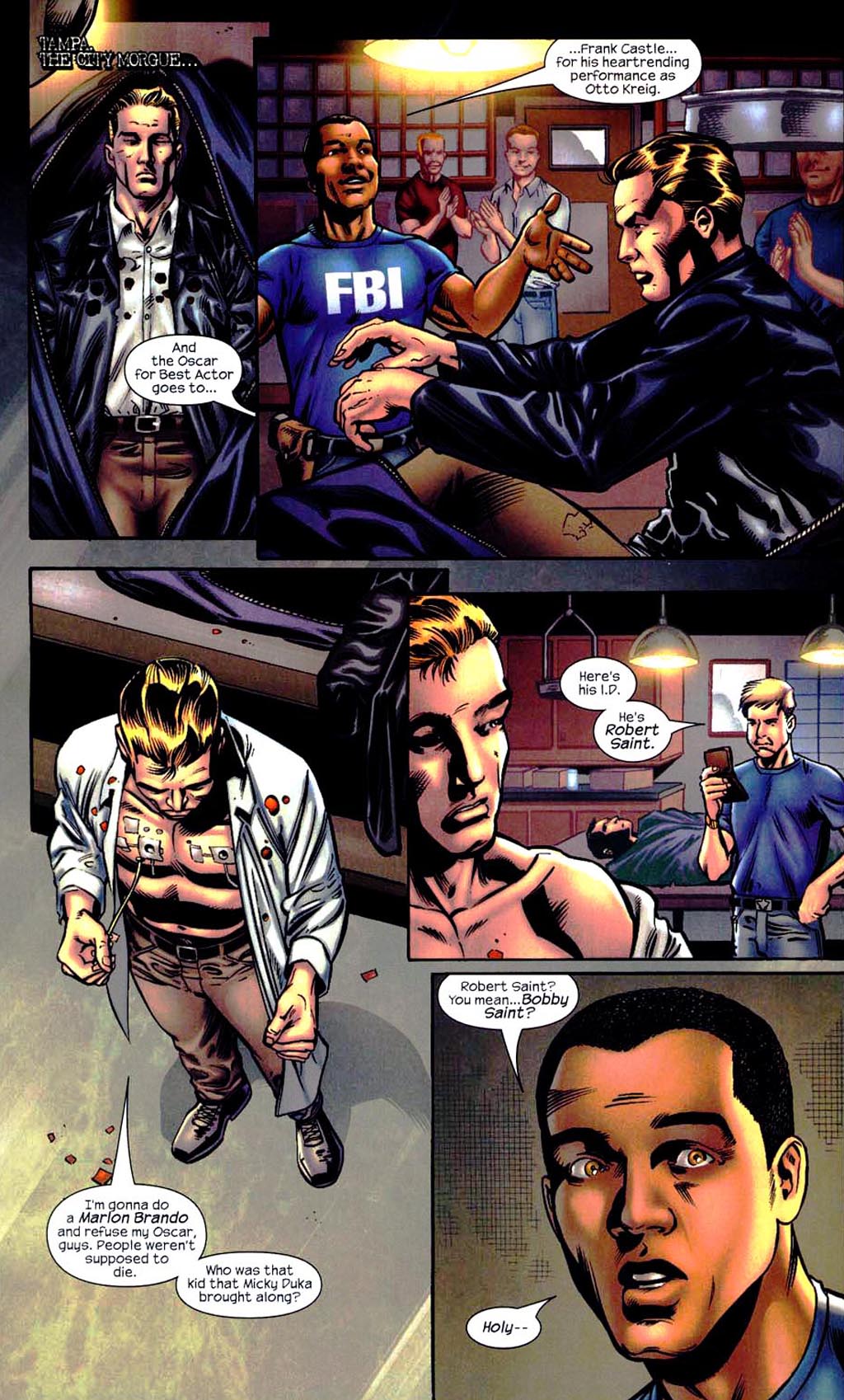 Read online The Punisher: Official Movie Adaptation comic -  Issue #1 - 9