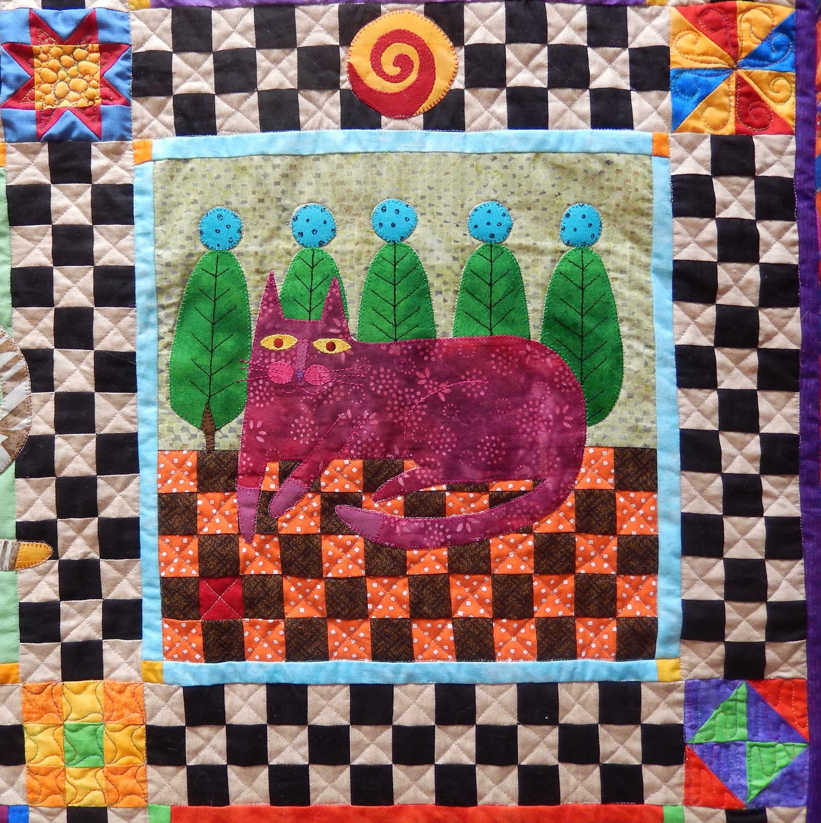 Pussy march quilt