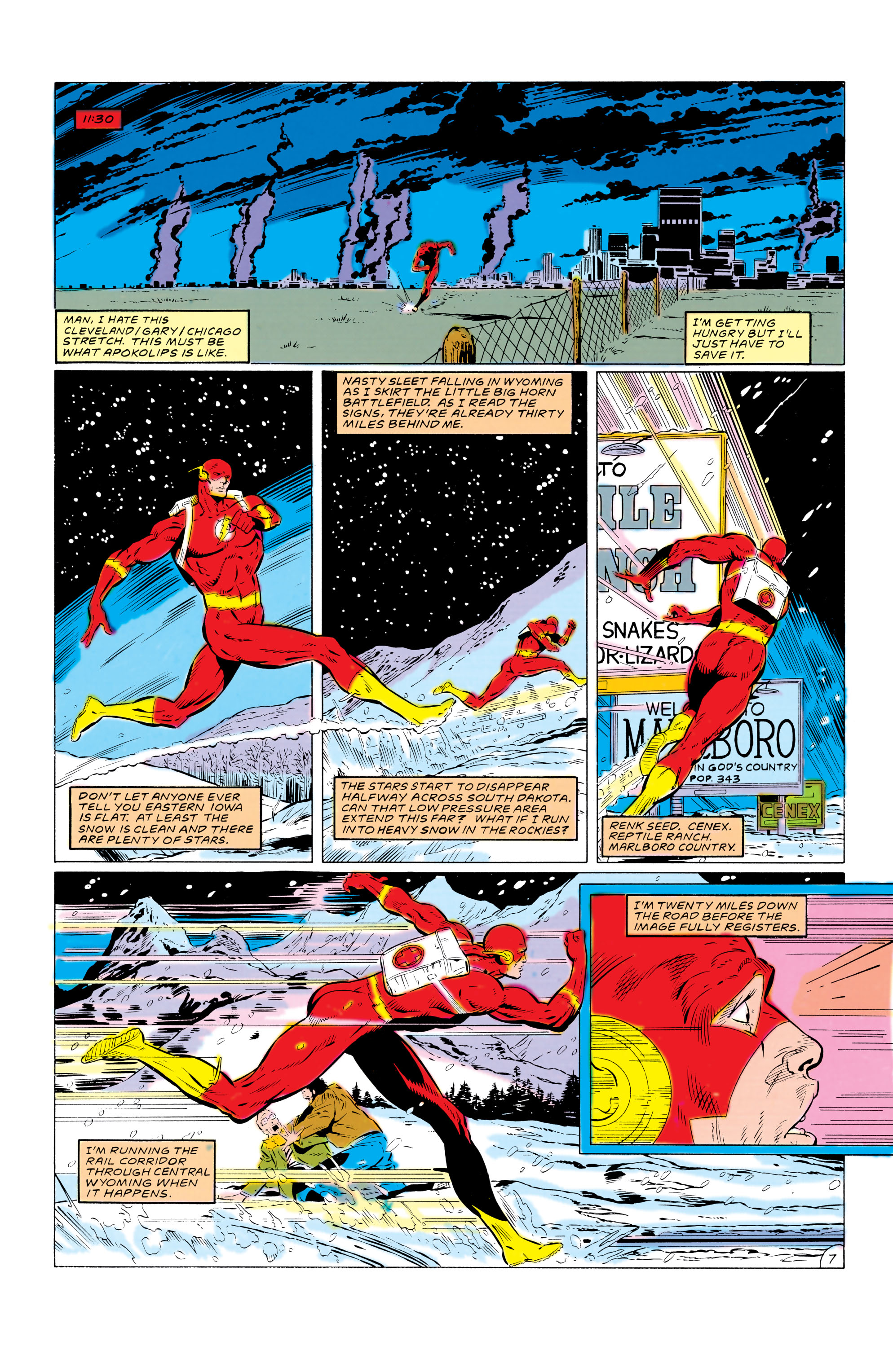 Read online The Flash (1987) comic -  Issue #1 - 8