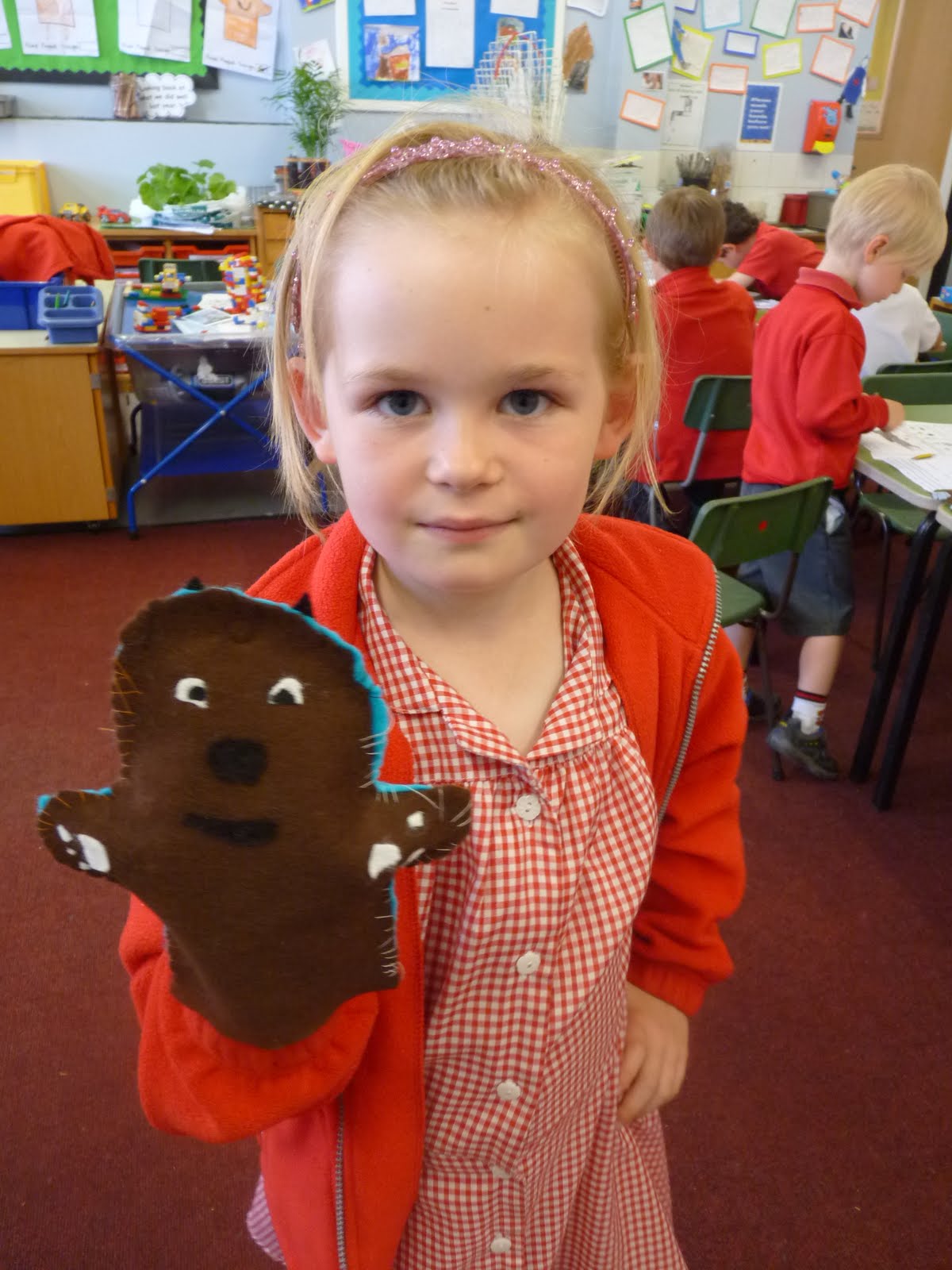 to the 2/1 classes! Perfect puppets