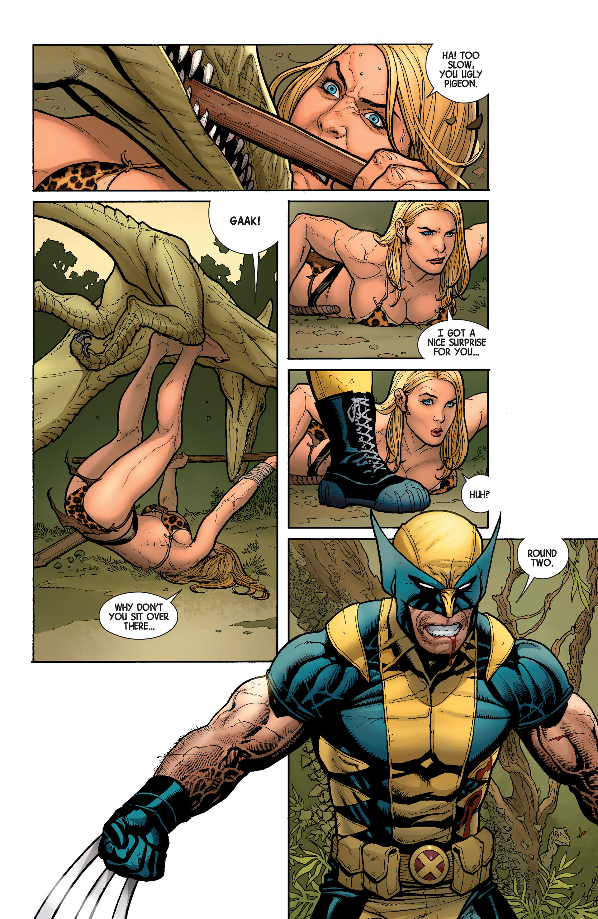 Read online Savage Wolverine comic -  Issue #2 - 7