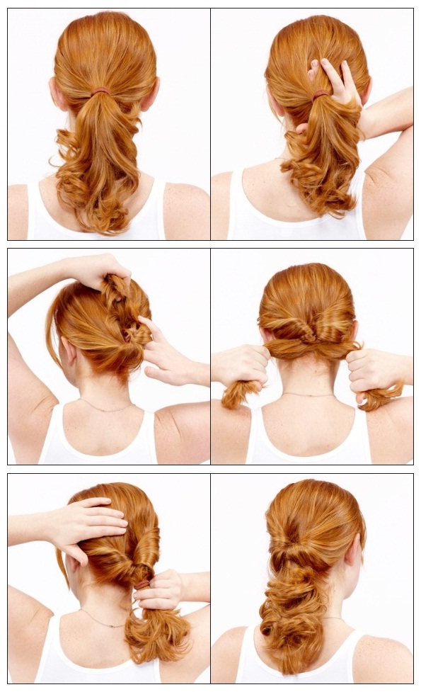 Hairstyles How To Do A Topsy Tail
