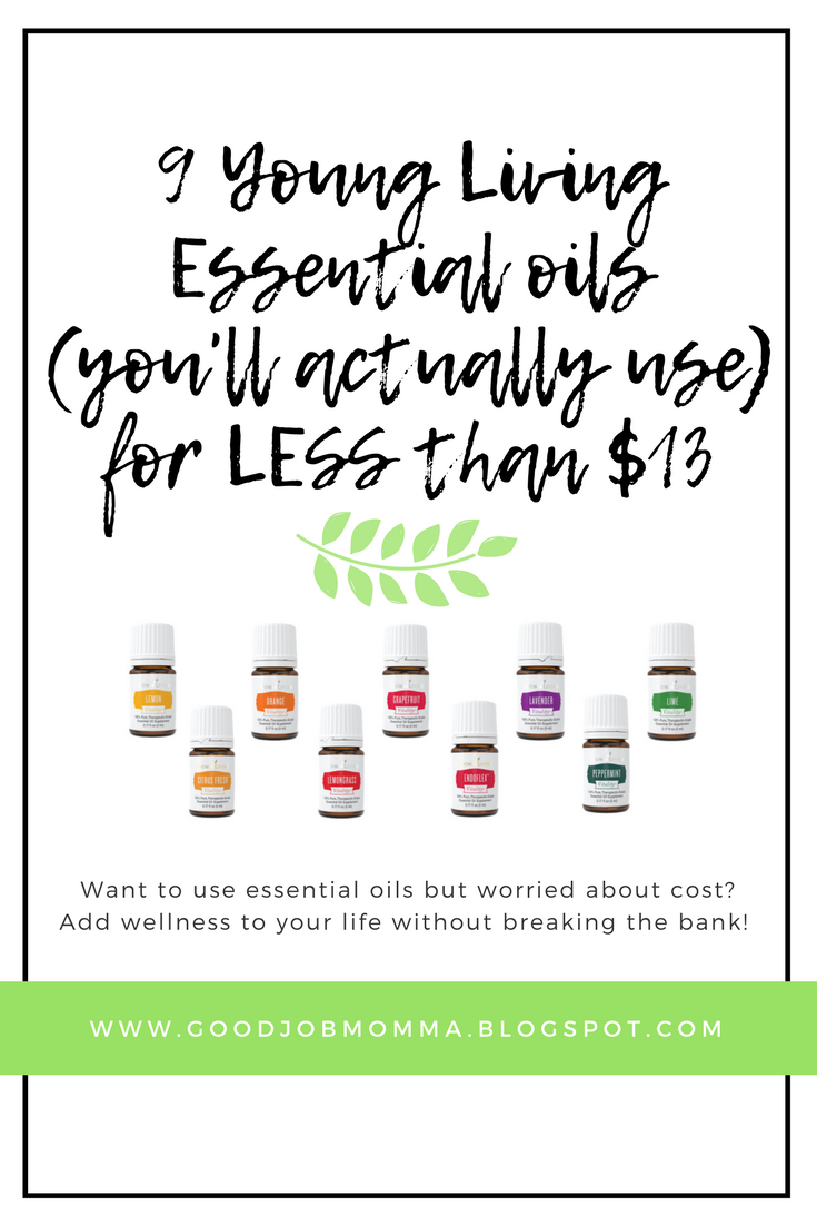 Everyday Airkaka 9 Young Living Essential oils (you'll actually use