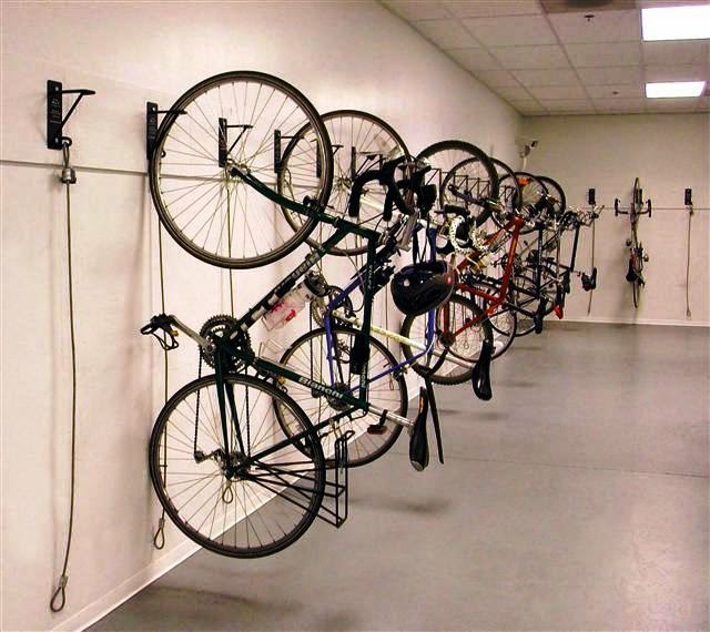San Francisco Wall Mount Bike Racks Space Efficient, Secure, User