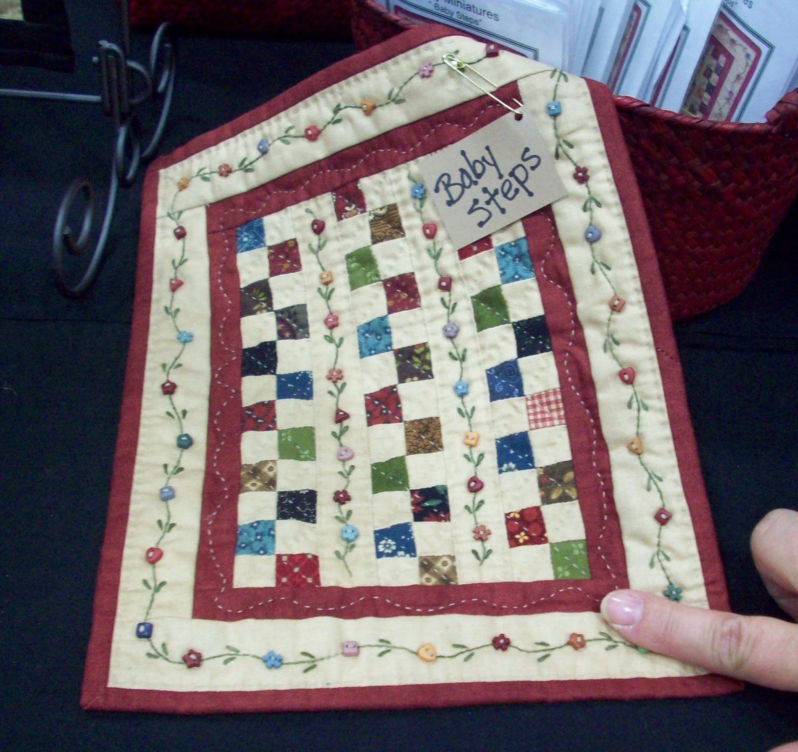 Cottons 'n Wool Red Button Quilt Co at Spring Market