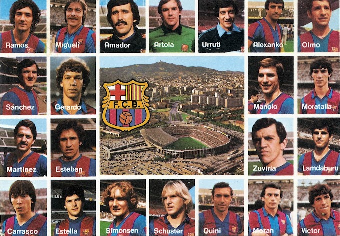 F.C BARCELONA 1981-82.