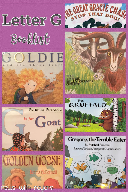 Letter G: Booklist