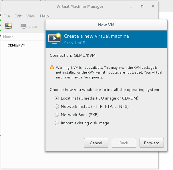 程式扎記: [Linux 文章收集] Install KVM Hypervisor on CentOS 7.x and RHEL 7.x