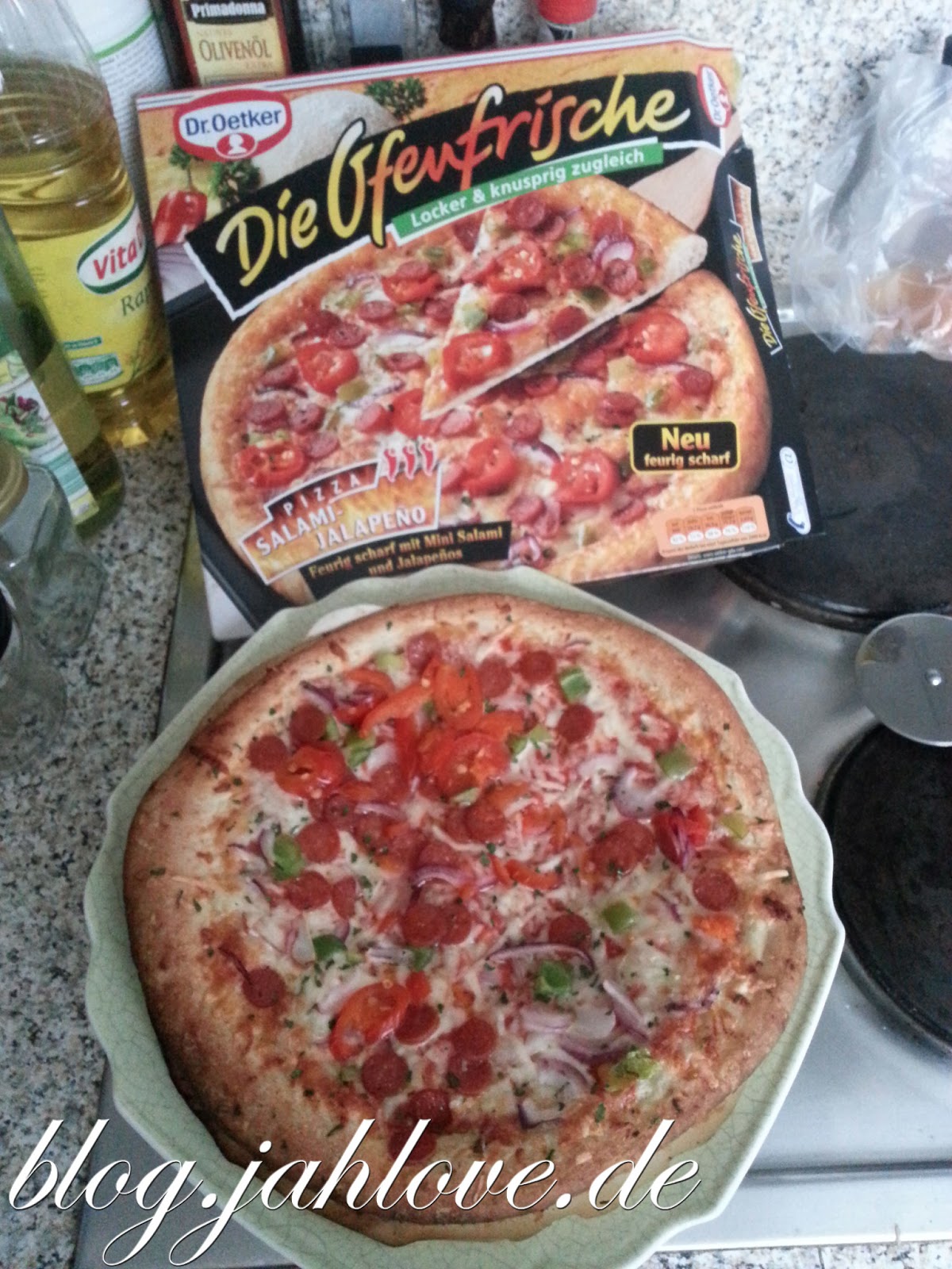 Blog Jahlove De Produkttest Dr Oetker Die Ofenfrische Salami Jalapeno