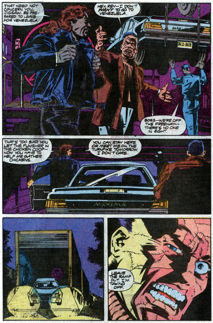 The Punisher (1987) Issue #35 - Jigsaw Puzzle #01 #42 - English 15