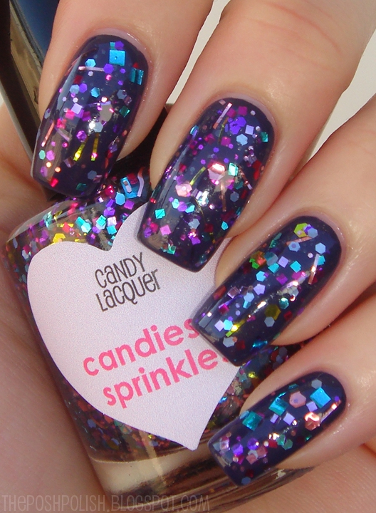 The Posh Polish: Candy Lacquer Candies & Sprinkles
