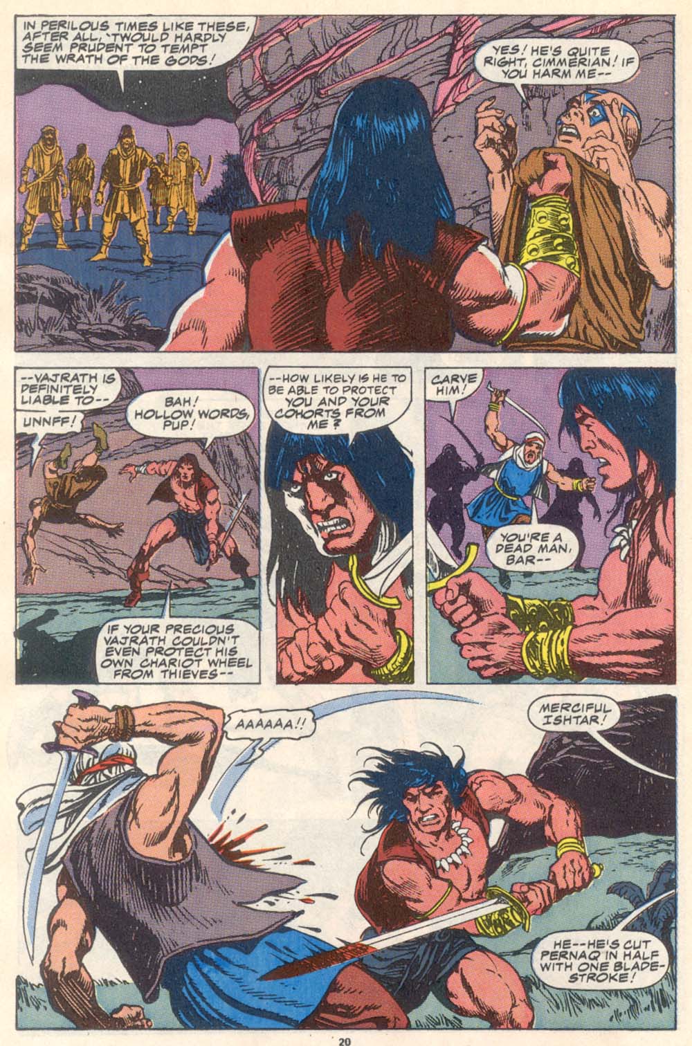 Read online Conan the Barbarian (1970) comic -  Issue #223 - 17