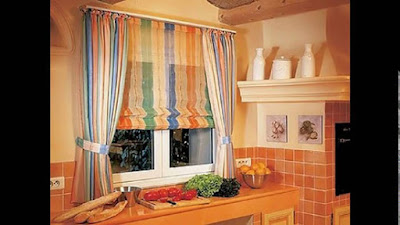 new ideas for kitchen roman blinds and kitchen curtains designs