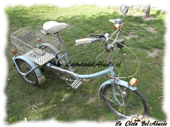 alivio Repulsión Turbulencia La cleta del Abuelo, Venta, Restauracion y recuperacion de bicicletas  antiguas.: Triciclo miyata original japones