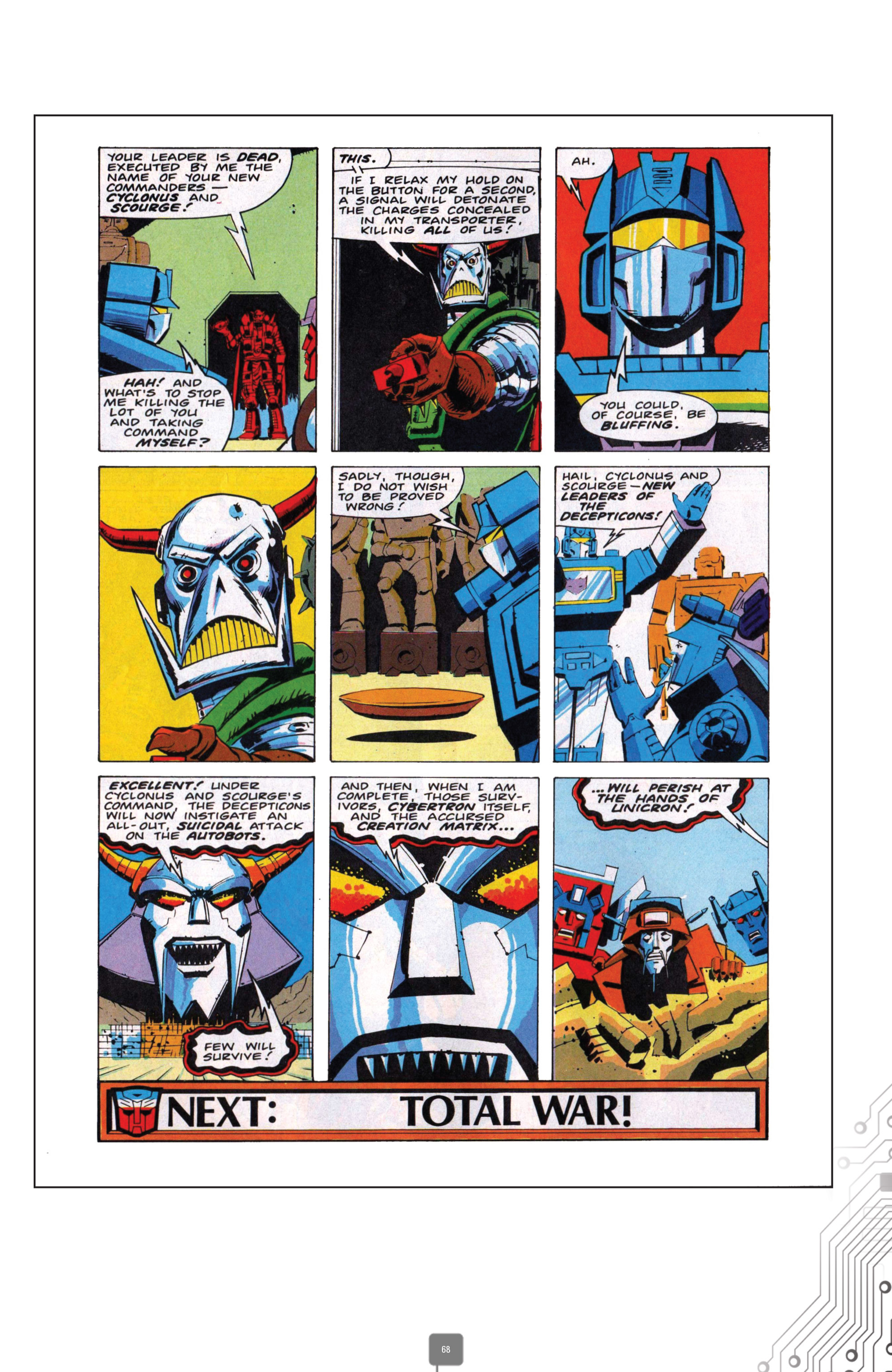 Read online The Transformers Classics UK comic - Issue # TPB 5 - 70