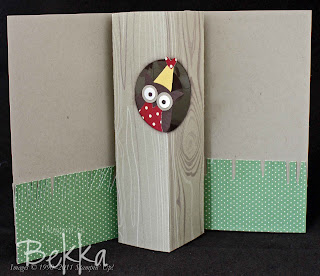 Stampin' Up! Pop Up Owl Punch Card 