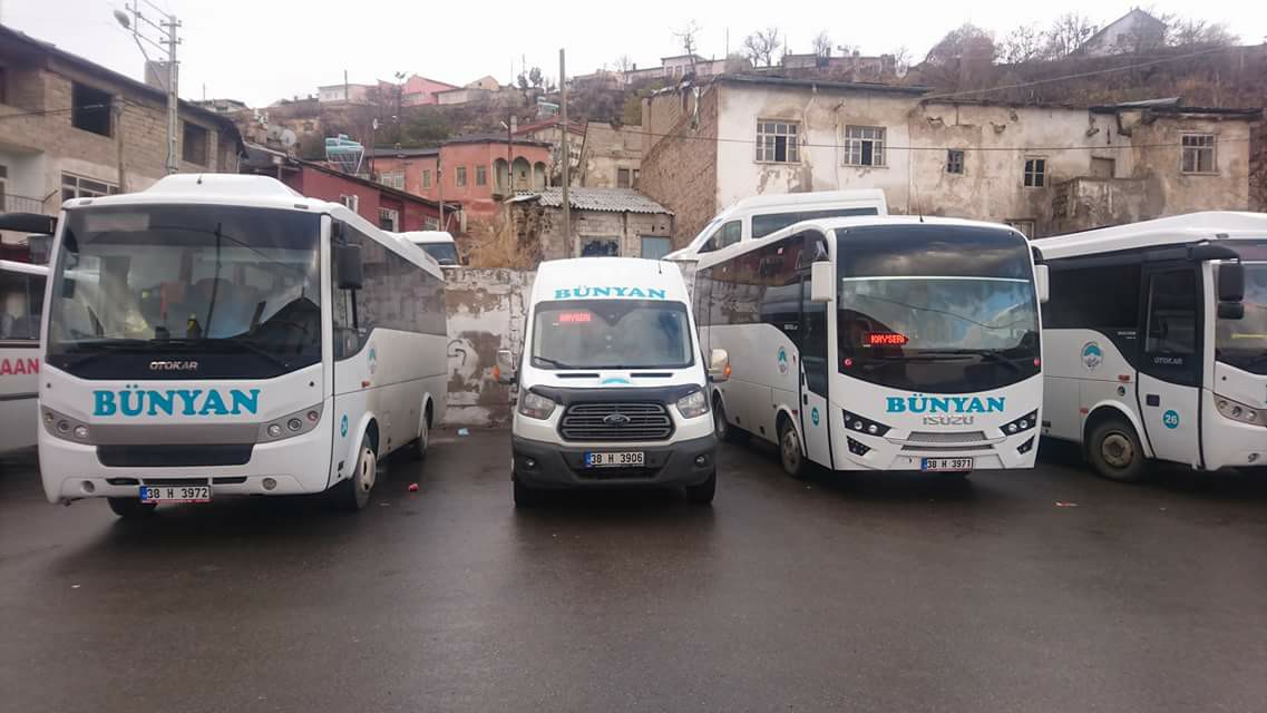 BÜNYAN- KAYSERİ / KAYSERİ -BÜNYAN ARASI ULAŞIM