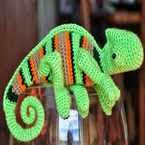 Camaleon, Chameleon, Amigurumi