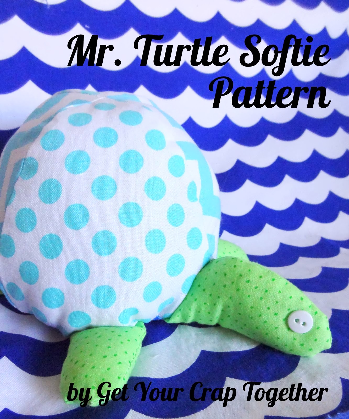 Mr. Turtle Softie Pattern | Sew Simple Home