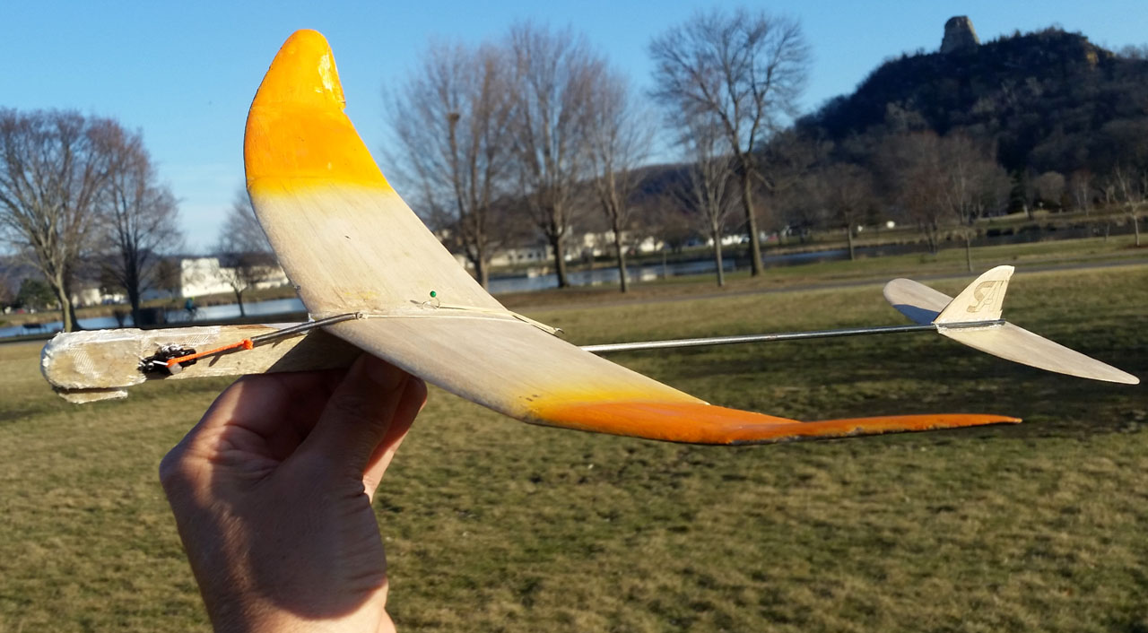 Ramblings Free Flight Hand Launch Glider Story