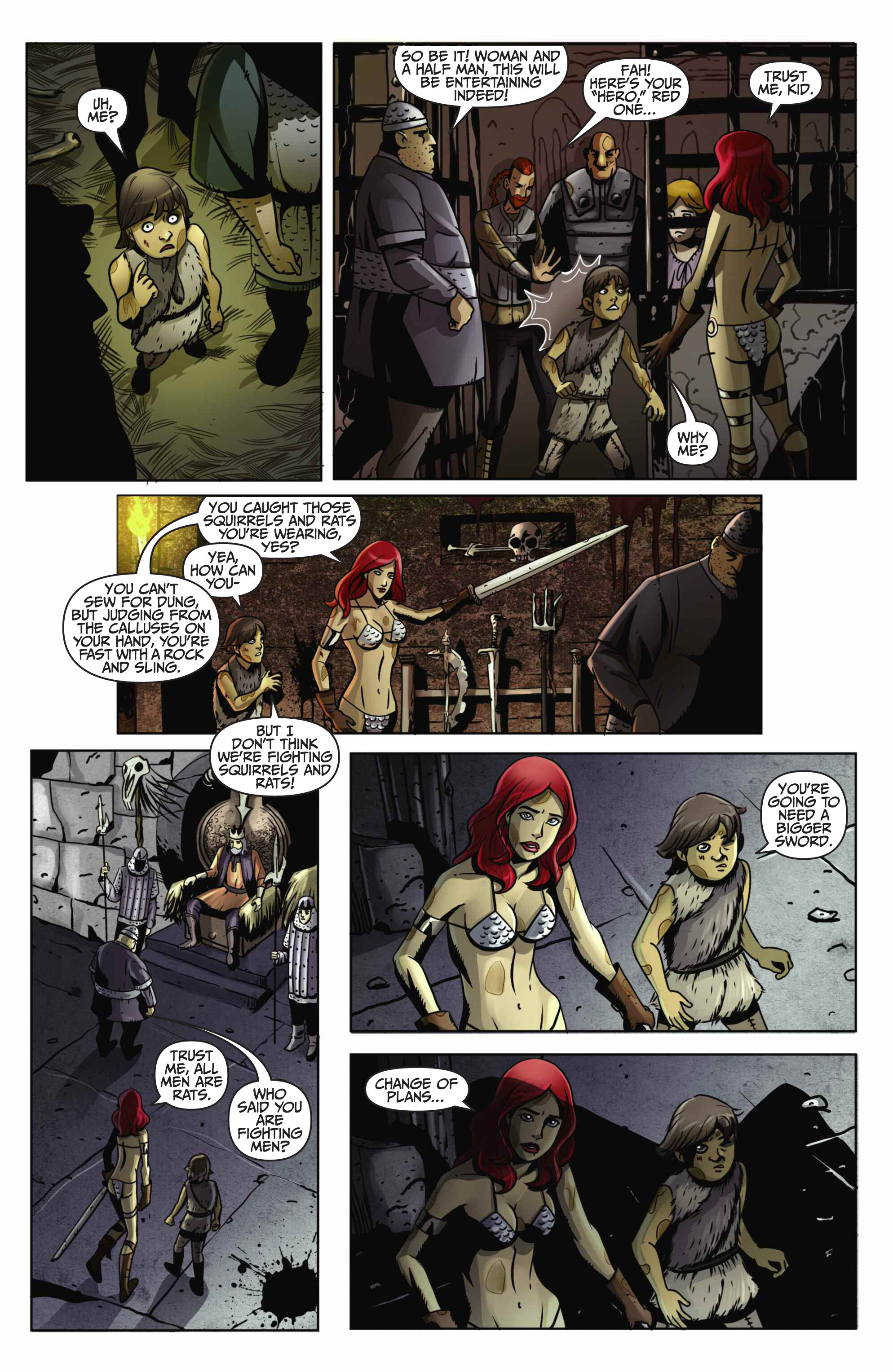 Read online Red Sonja (2013) comic -  Issue #100 - 23