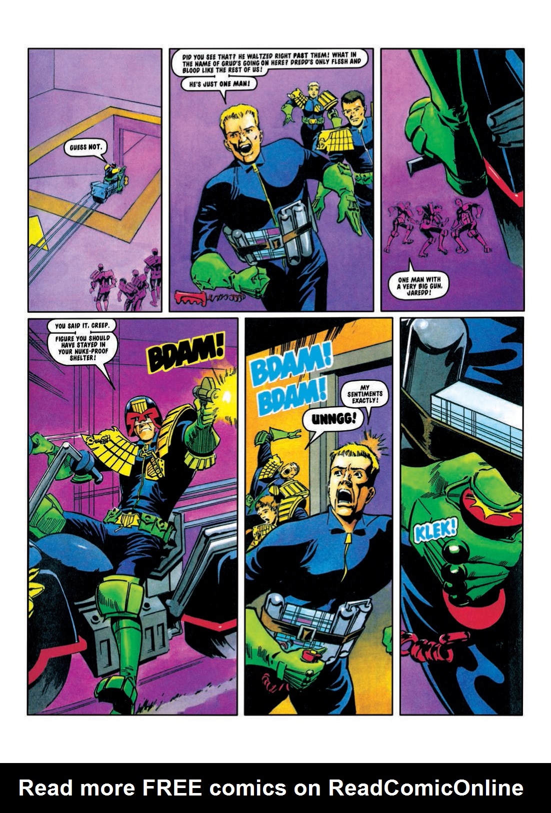 Read online Judge Dredd: The Complete Case Files comic -  Issue # TPB 24 - 92