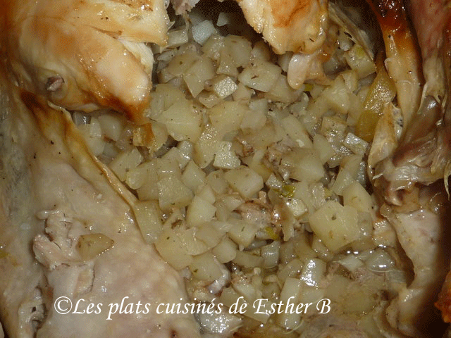 Les plats cuisinés de Esther B: Farce au pain pour dinde
