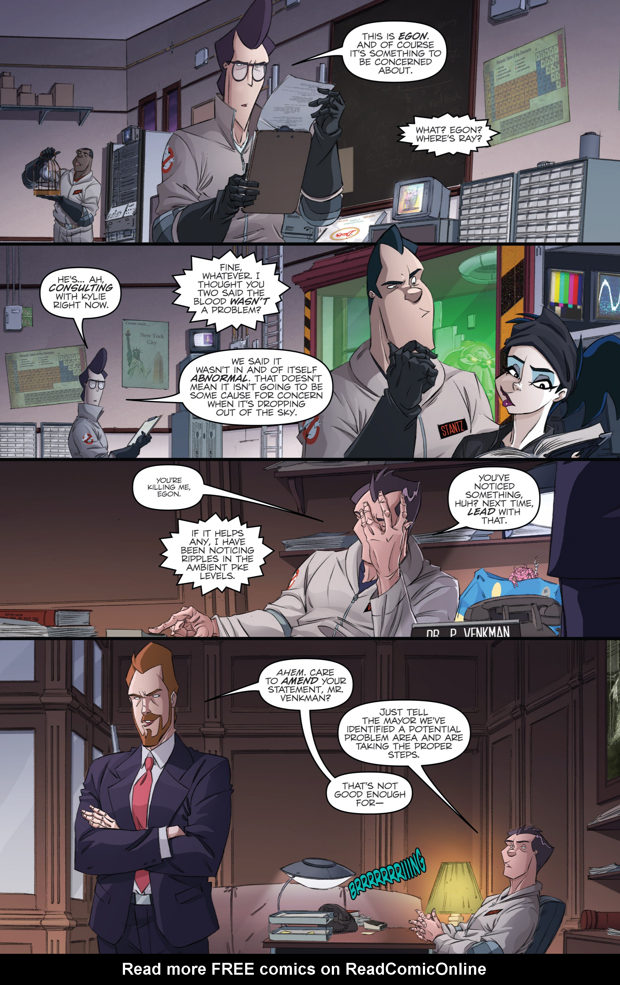 Read online Ghostbusters (2013) comic -  Issue #15 - 18