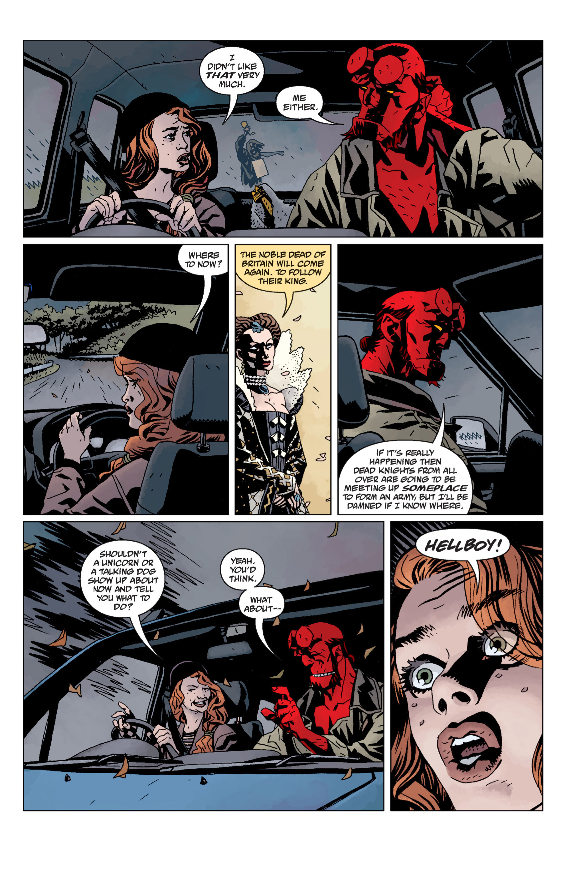 Read online Hellboy comic -  Issue #12 - 22