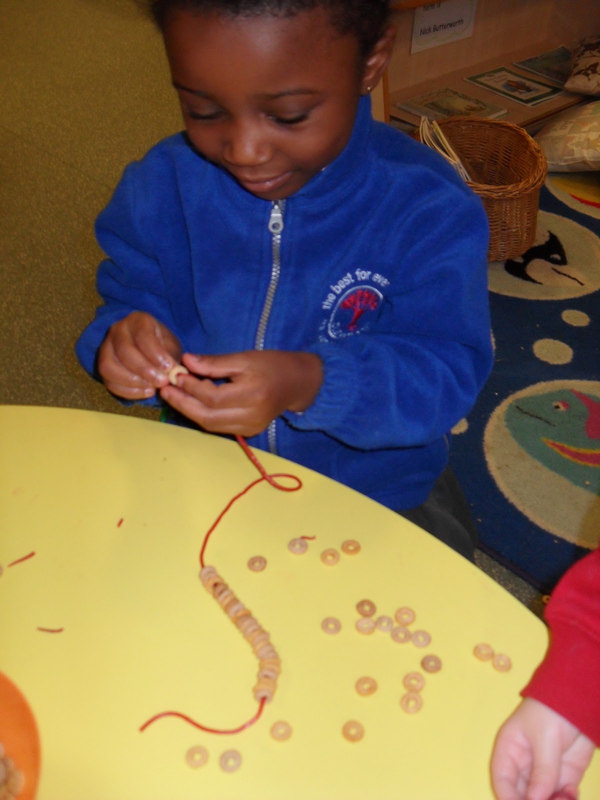 Gleadless Primary School Foundation Stage Threading skills