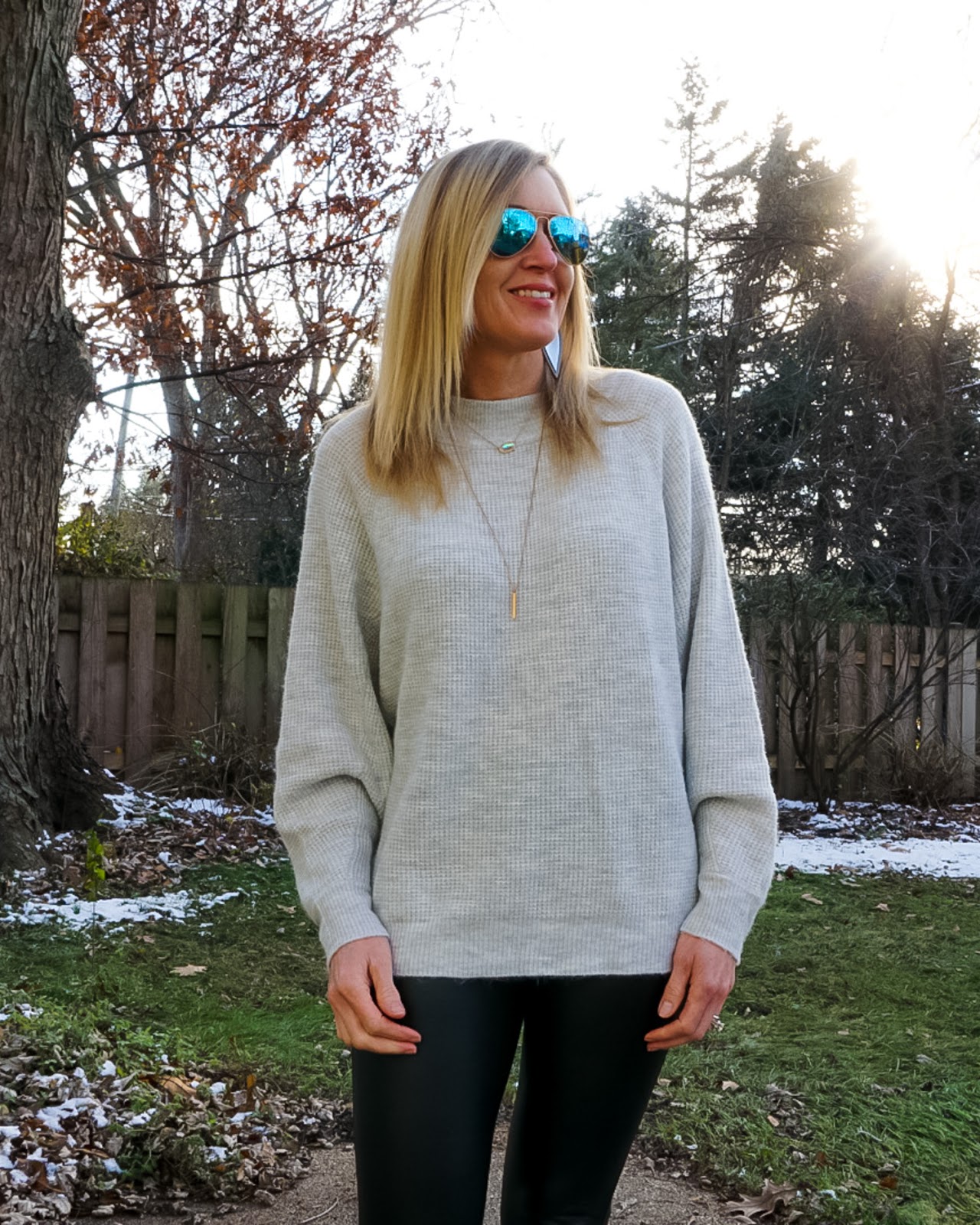 Wear Leather Leggings With Sweater Leather Leggings Jumpers To