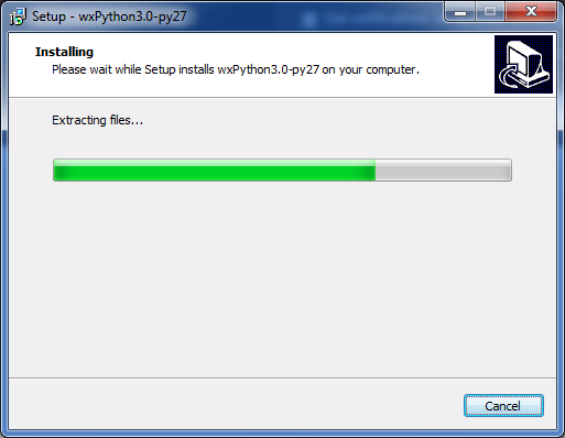 installing wxPython installing wxPython