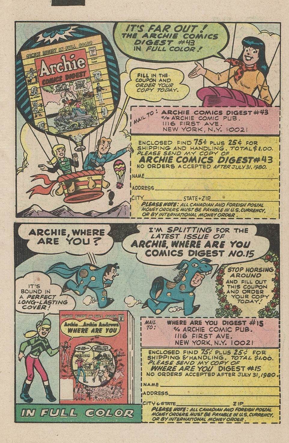 Read online Archie's Joke Book Magazine comic -  Issue #270 - 34