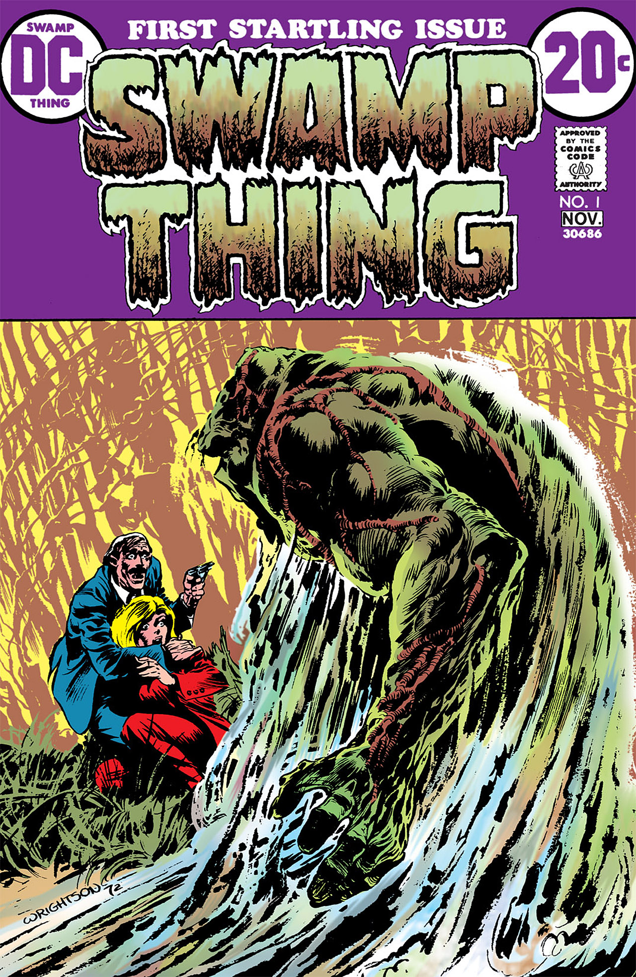 Read online Swamp Thing (1972) comic -  Issue #1 - 1