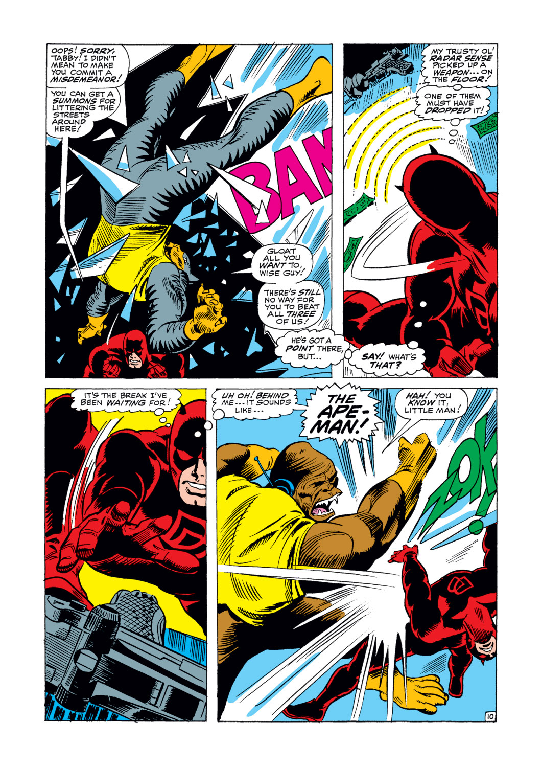 Read online Daredevil (1964) comic -  Issue #40 - 11