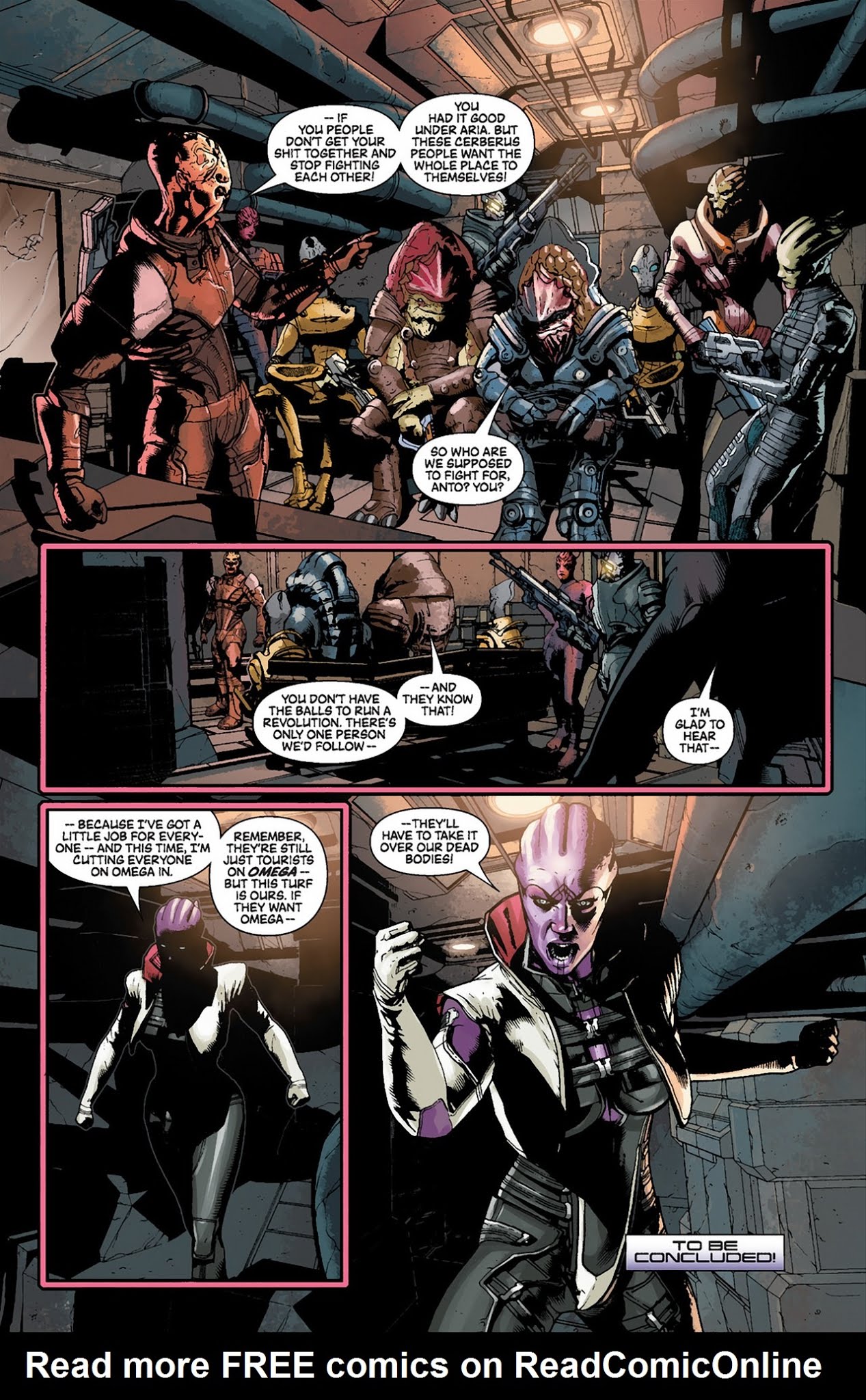 Read online Mass Effect: Invasion comic -  Issue #3 - 24