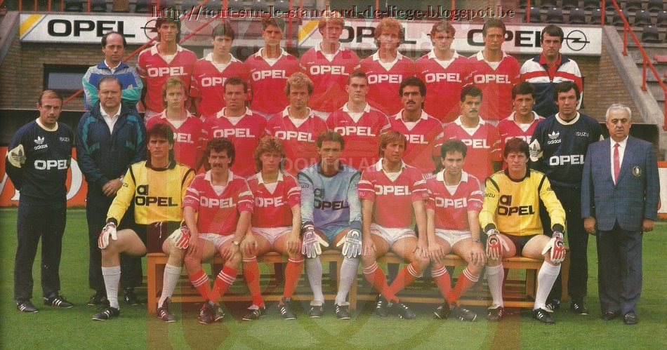 Le Standard de Liège d'hier à aujourd'hui 19881989