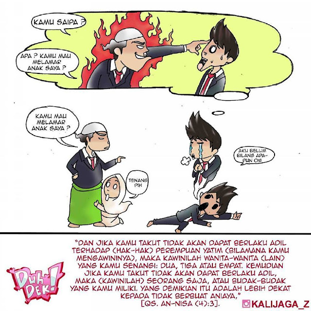 Masih Ingat Meme Kartun Ngajak Nikah di KUA Ini? Lihat Versi Komiknya Yuk, Seru!! Masih Ingat Meme Kartun Ngajak Nikah di KUA Ini? Lihat Versi Komiknya Yuk, Seru!!