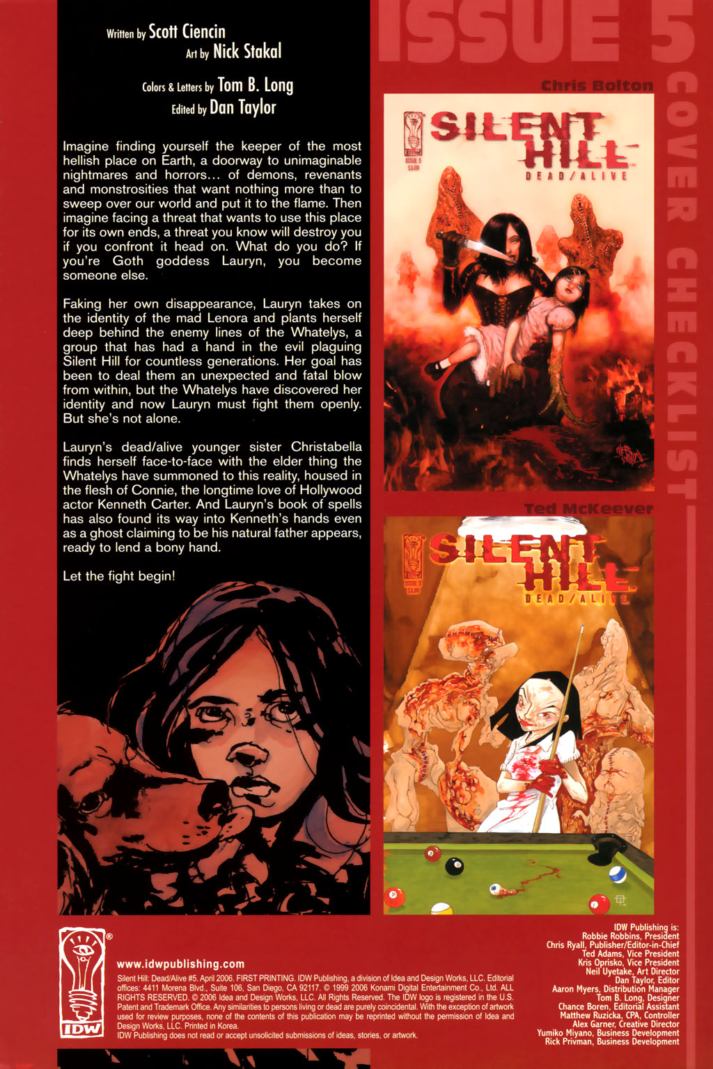 Read online Silent Hill: Dead/Alive comic -  Issue #5 - 3