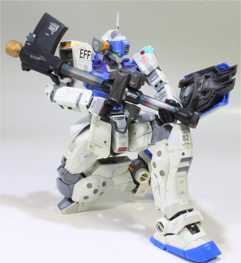 Custom Build: MG 1/100 GM Sniper II [White Dingo]