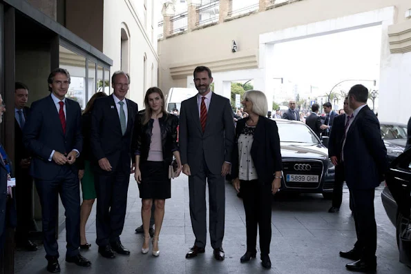 Crown Princes Felipe and Crown Princess Letizia attend opening of the General Assembly of the Council of European