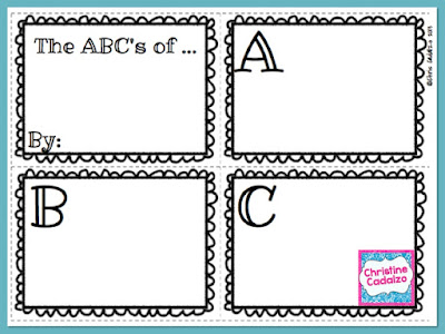 Classroom Freebies Too: Free Printable ABC Book