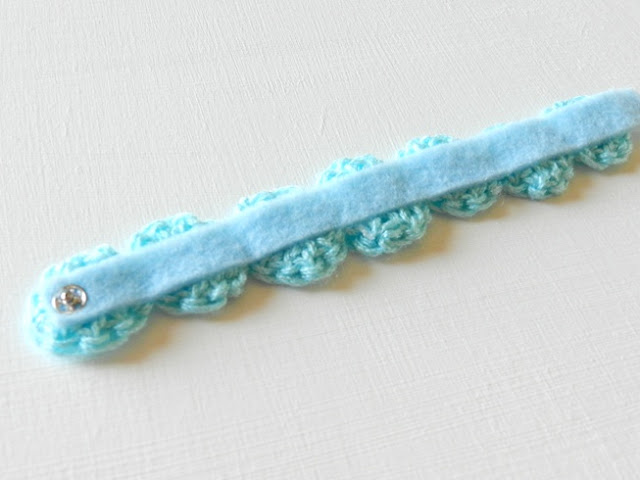 Crochet Sea Penny Bracelet