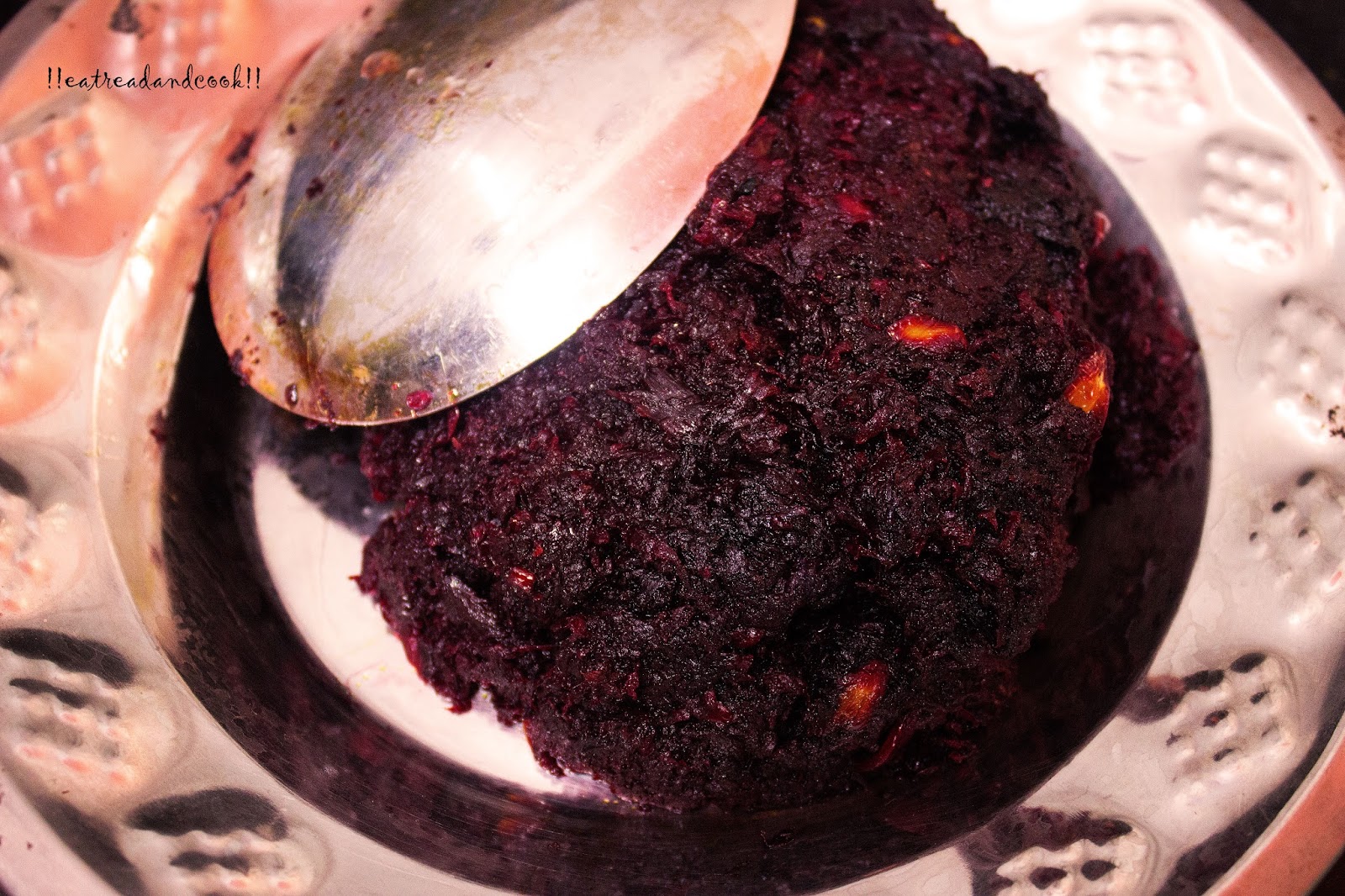 Beet Bata / Bengali Style Mushy Beetroot fry