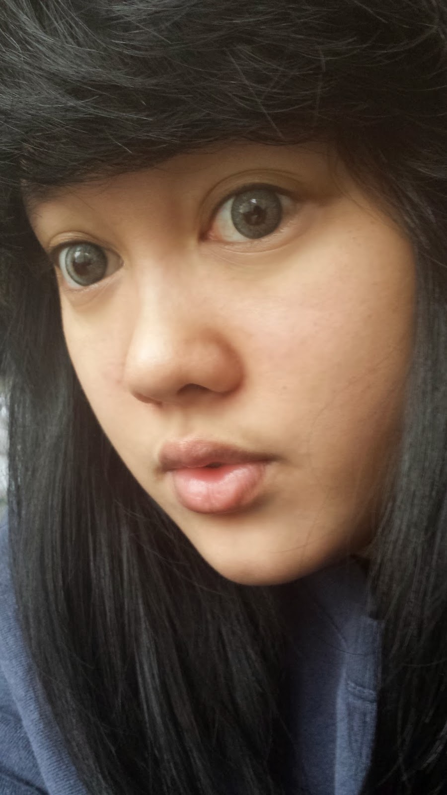 Meggomochi Dolly Eye Puffy 3 Tone Grey