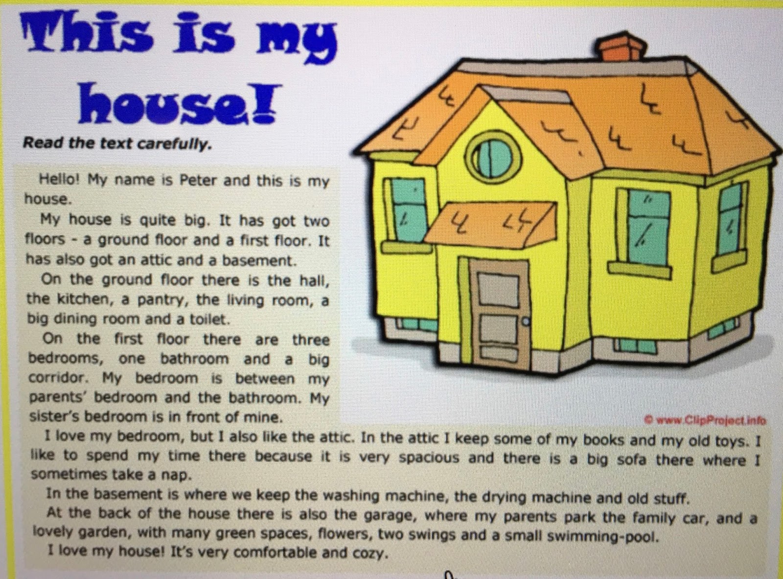 My first house