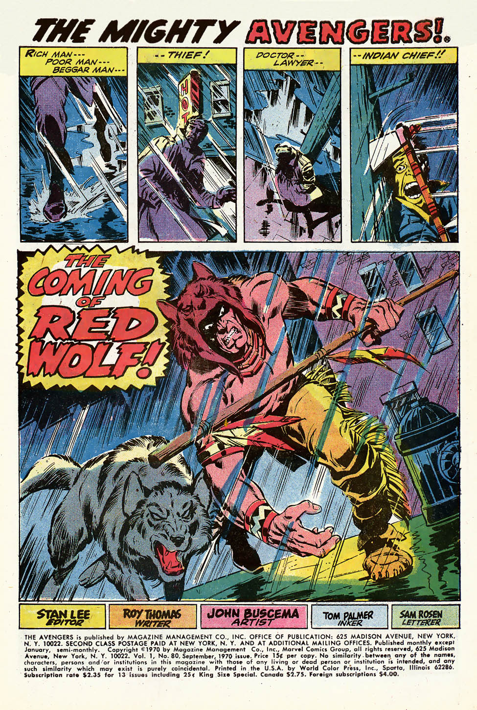 Read online The Avengers (1963) comic -  Issue #80 - 2